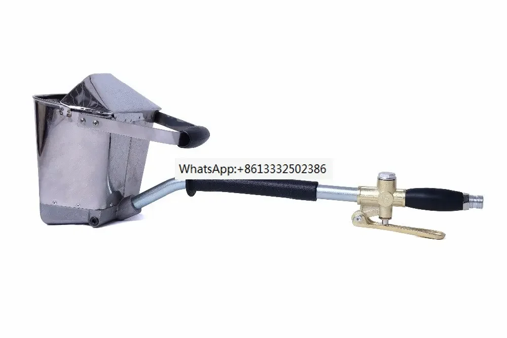 Mortar Sprayer Wall Roof Mortar Gun,Stucco shovel,Hopper Ladle, Cement Spray Gun,Air Stucco sprayer, Plaster Hopper Gun