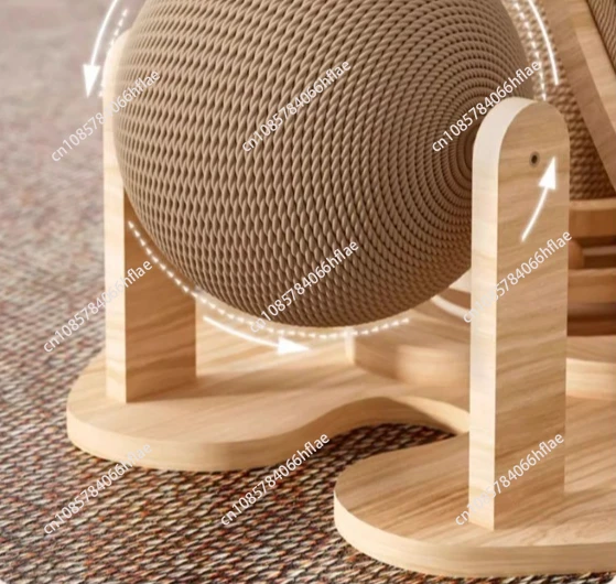 

Sisal scratching post, cat climbing frame, cat nest integrated, wear-resistant and non-degrading, household small non cute wind