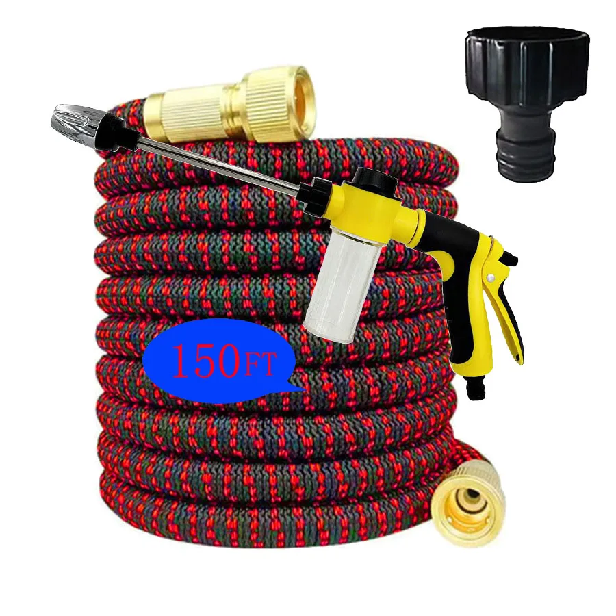 

Расширяемые садовые шланги 25-100 футов, волшебные шланги для дома и сада, инструменты для орошения сада, инструменты для чистки автомобилей высокого давления