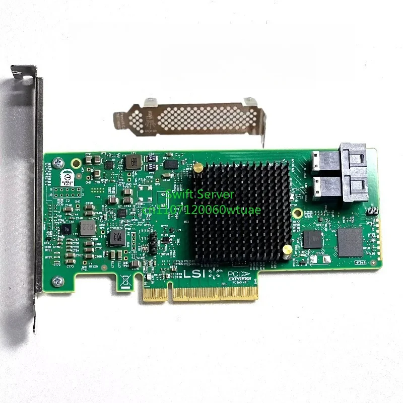 

LSI SAS 9300 8i 8 Port 12Gb s SATA SAS PCI Express 3 0 Low Profile Host Bus Adapter HBA Expansion Card