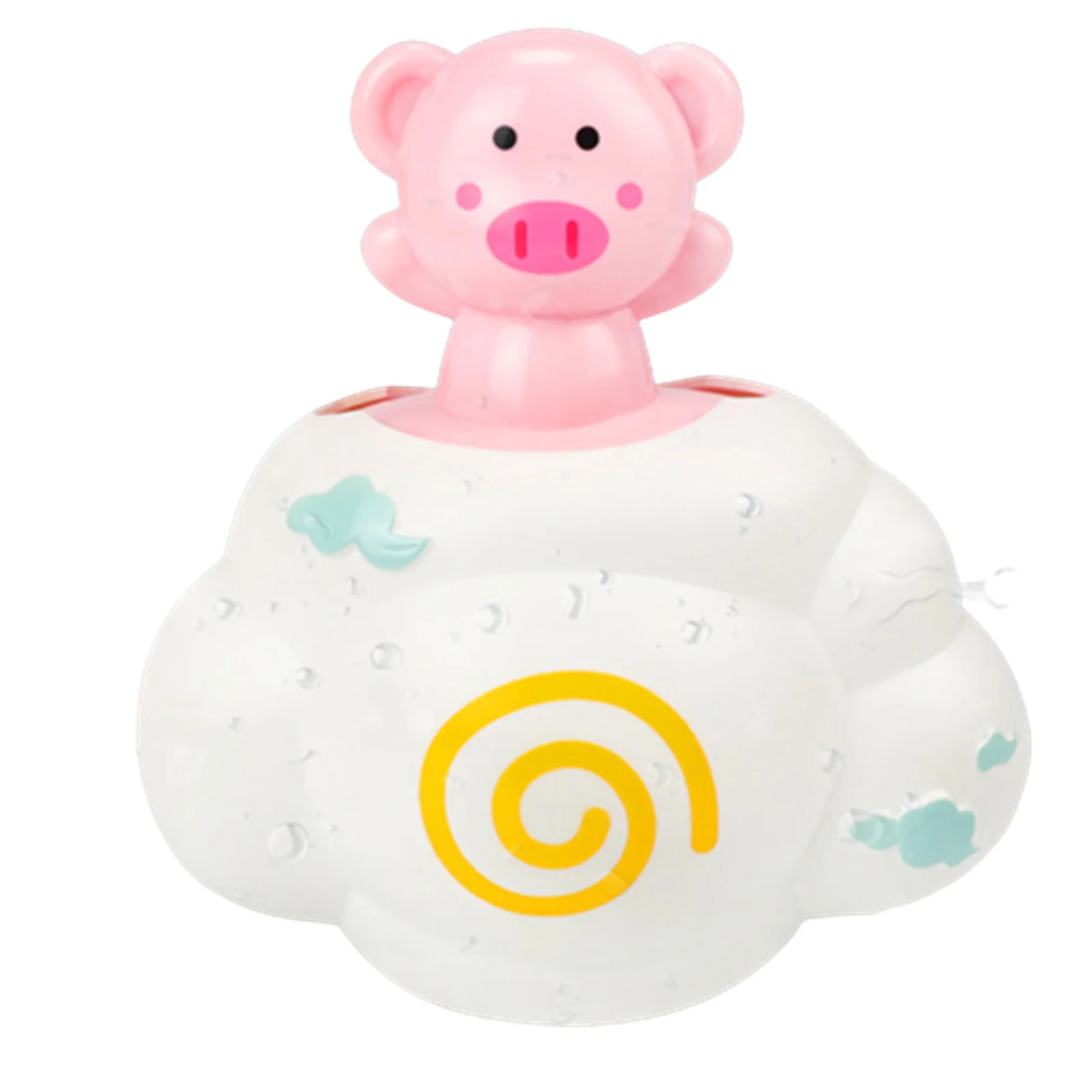 Urocze Kreskówkowe Zwierzątka Fontanna Zabawka do Kąpieli Kreatywna Chmurka Zabawka do Pływania w Basenie