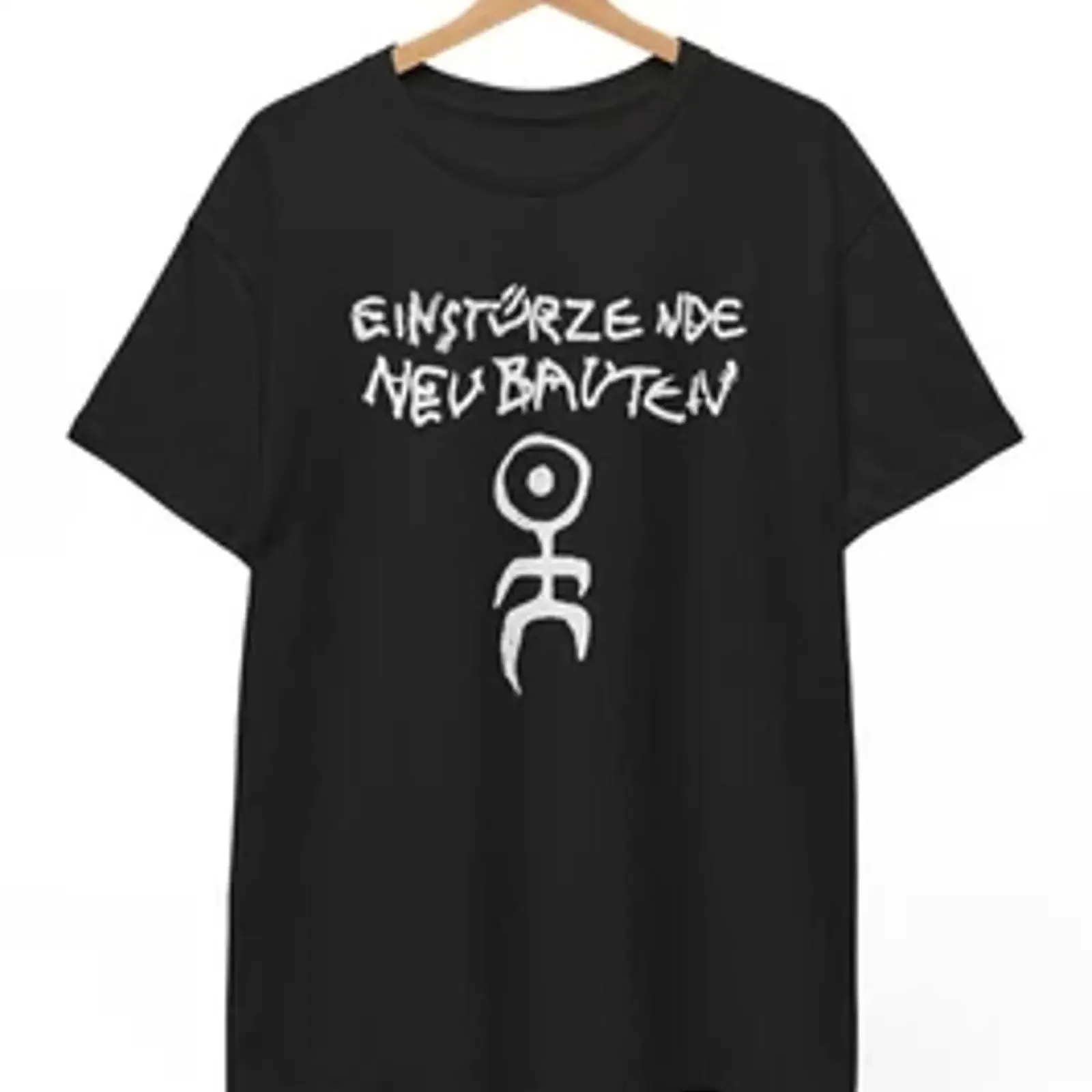 Einsturzende Neubauten Logo T Shirt Throbbing Gristle Teho Teardo UNISEX vintage Washed Unisex fashion Soft Stylish Casual