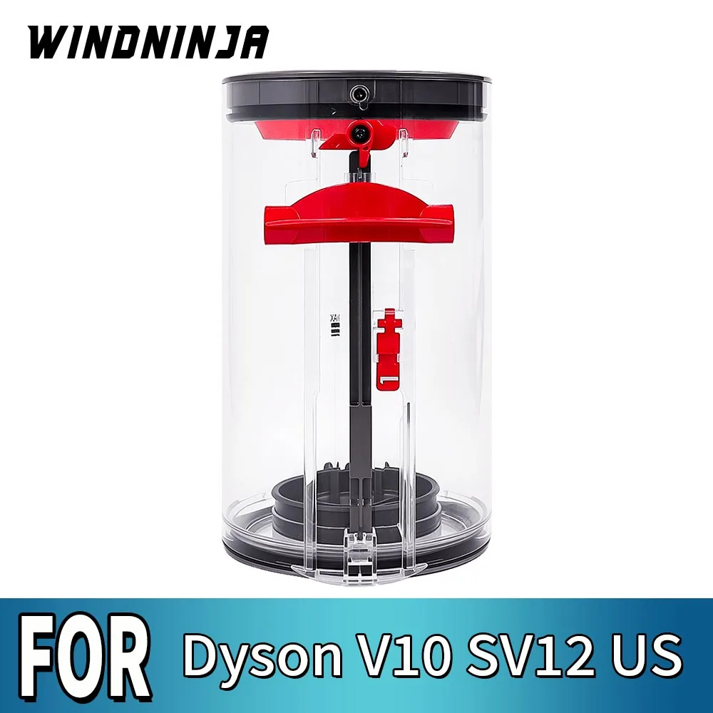 Großer Staubbehälter-Ersatz Kompatibel mit Dyson V10 SV12 US Staubsauger Verbesserter Behälter für Dyson Teilenummer 969509-01