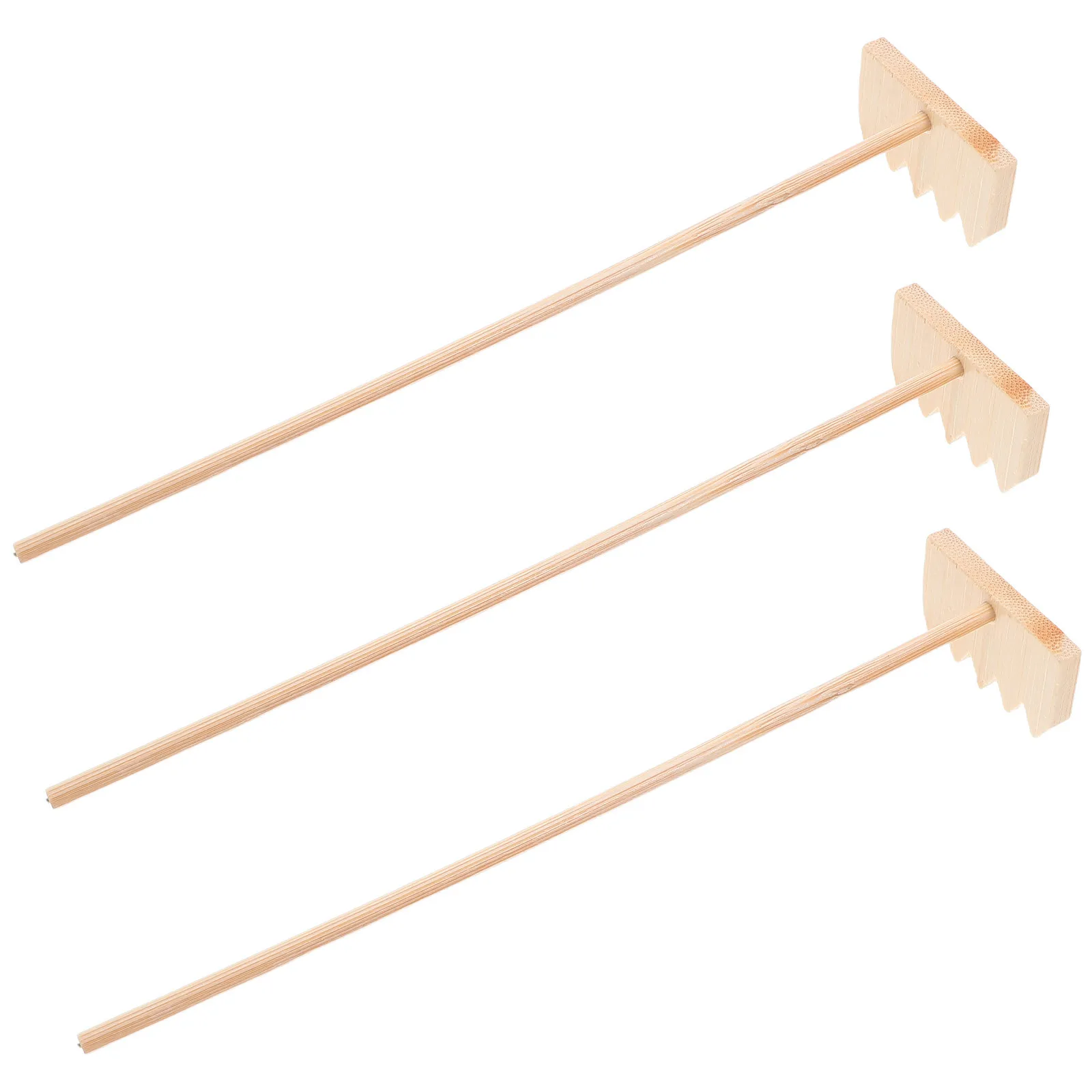 3 قطع من أدوات حديقة زن المصنوعة من الخيزران الصغيرة المحمولة خفيفة الوزن قلم رسم رمل للمنزل والمكتب وديكور المناظر الطبيعية الصغيرة