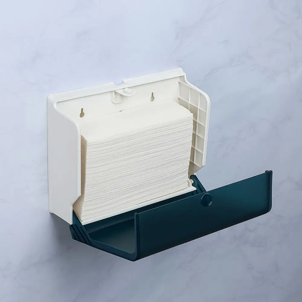 

Диспенсер для бумажных полотенец большой емкости, водонепроницаемый, без перфоратора, диспенсер для салфеток, экономия места, коробка для салфеток для ванной комнаты, кухня