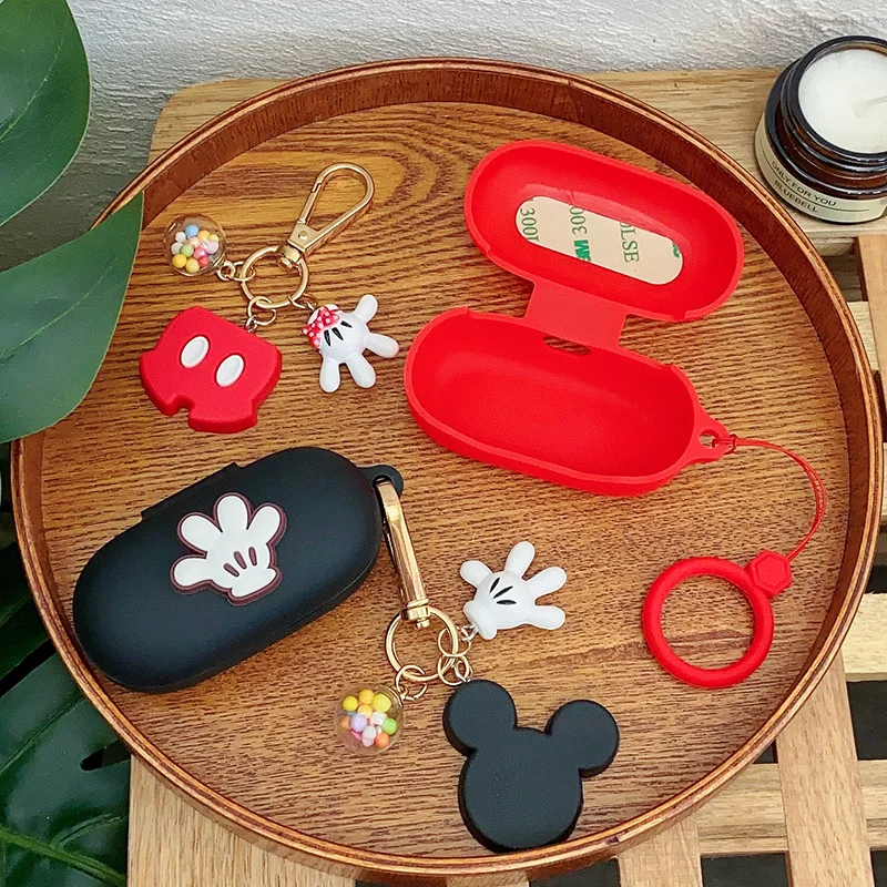 การ์ตูน Disney หูฟังสำหรับ Huawei FreeBuds SE ซิลิโคนหูฟังไร้สายชาร์จกล่องป้องกันพวงกุญแจ