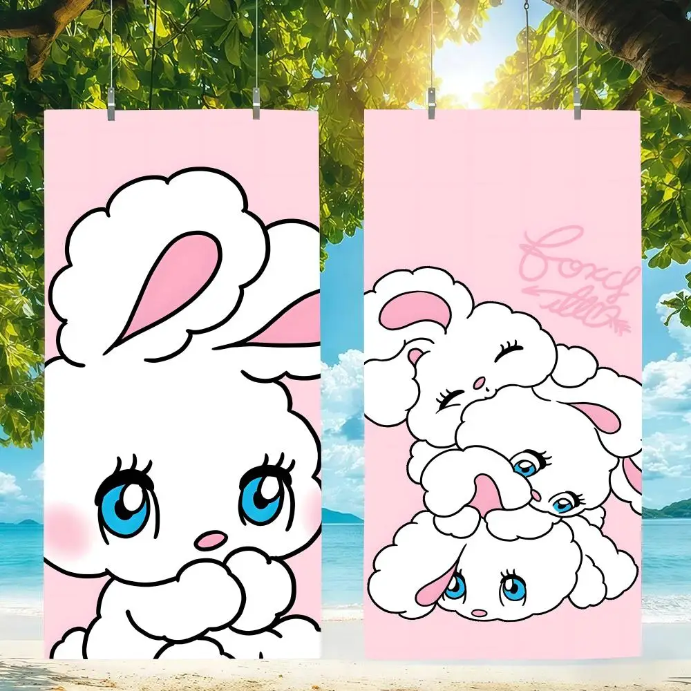 Pattern Foxy Illustration Towel Microfiber beach towel, quick-dry, sand-free, ultra-fine fiber, super soft.