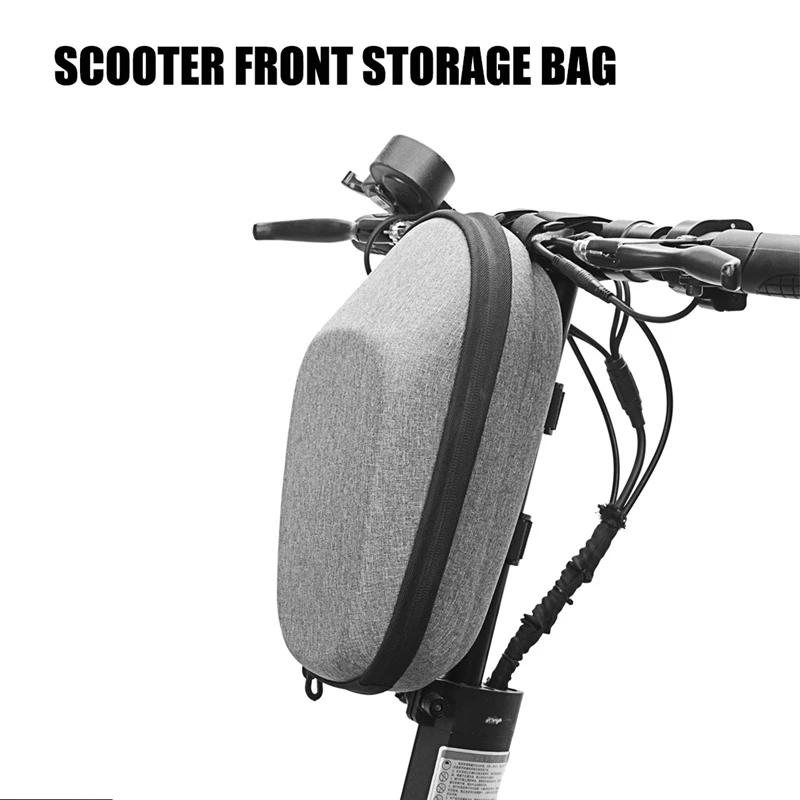 

Electric Scooter Front Storage Bag Holder Charger Handle Bag For Xiaomi Mijia M365 Pro Scooter Accessories Grey