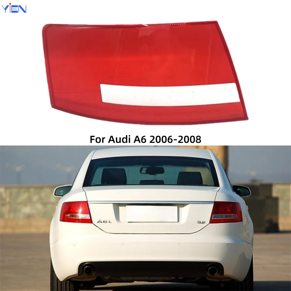 For Audi A6 2006 2007 2008 Accessories For Cars Replacement Car Lights Shell Rear Position Lights Car Rear Taillight Shell