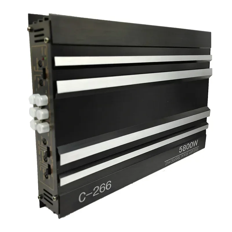 Durable 4 Ω Four-channel Car Power Amplifier C-266 Audio Modified 4 * 50W