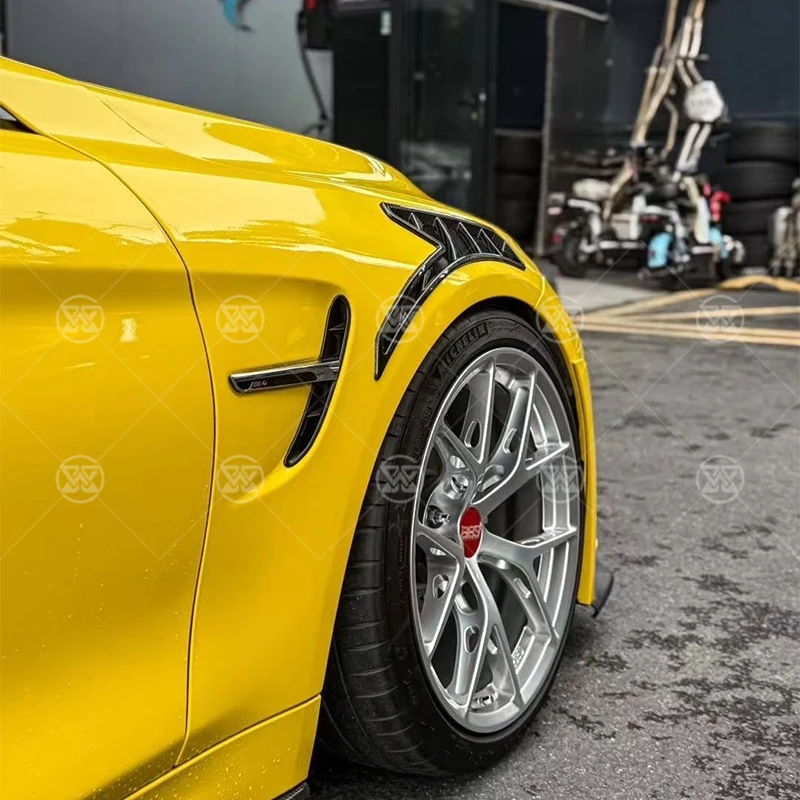 

Для BMW M3 F80 M4 F82: карбоновые боковые накладки на крылья, винглеты, дефлекторы, канарды, сплиттеры, воздухозаборники, элементы обвеса кузова