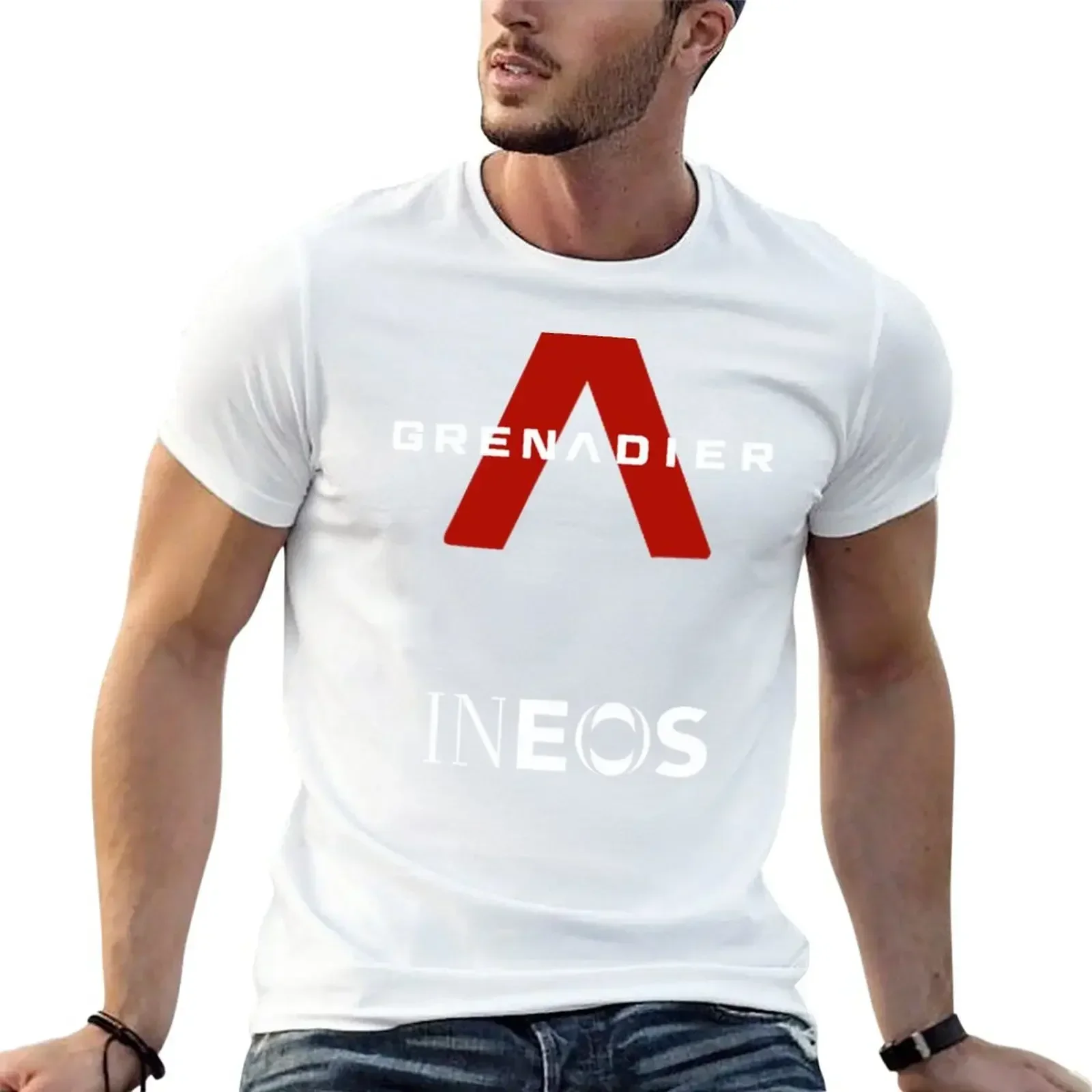 2024 summer funny style New Ineos Grenadier Cycling Team T-Shirt plain custom black t shirts for men graphic style tops tees new