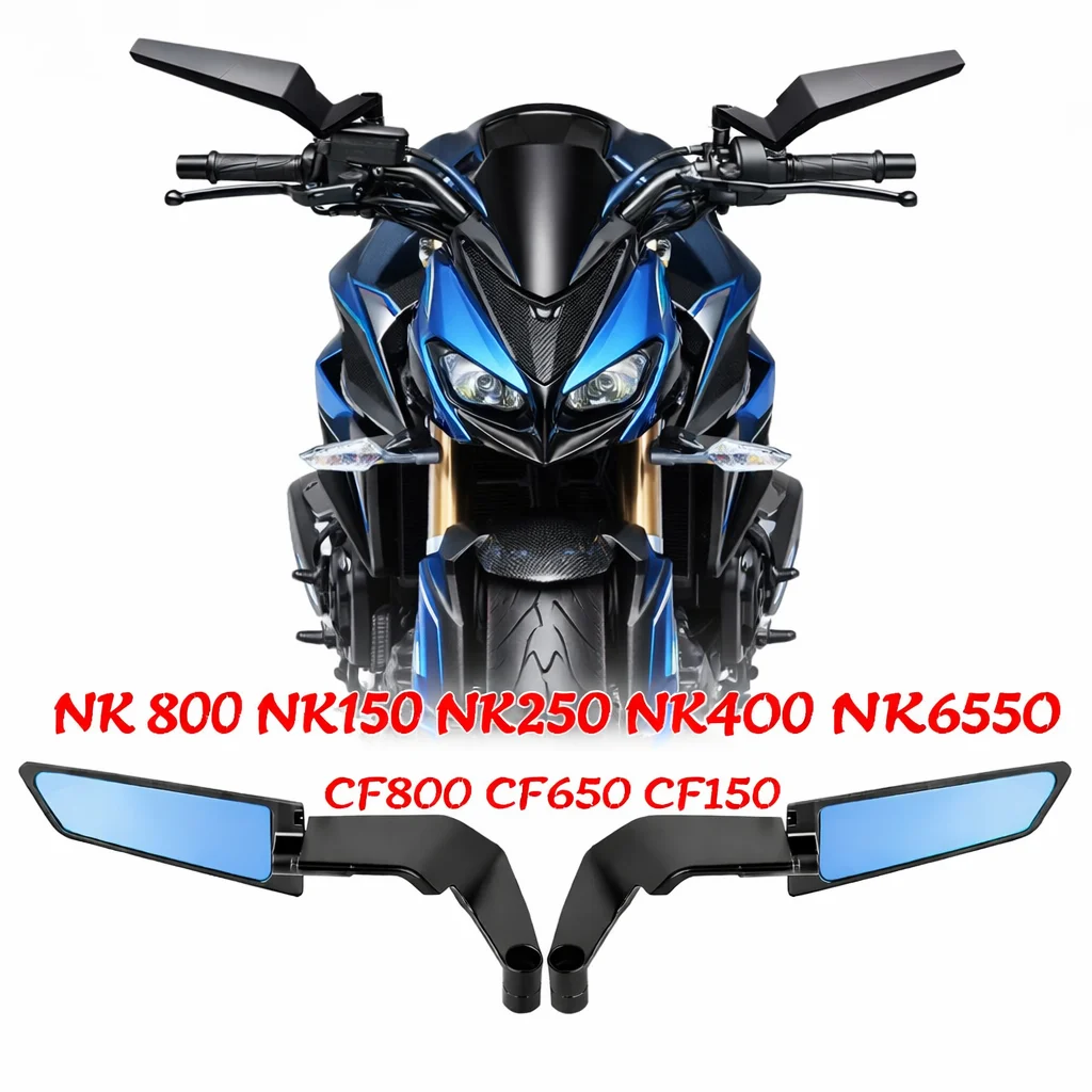For NK 800 NK150 NK250 NK400 NK650 CF800 CF650 CF150  Motorcycle Mirrors Stealth Mirrors Sports Winglets Mirror Kit