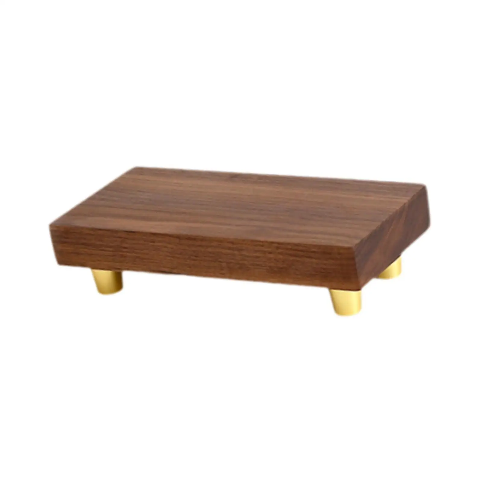 Wood Display Stand Vase Stand Multifunctional Sculpture Display for Flower Shop