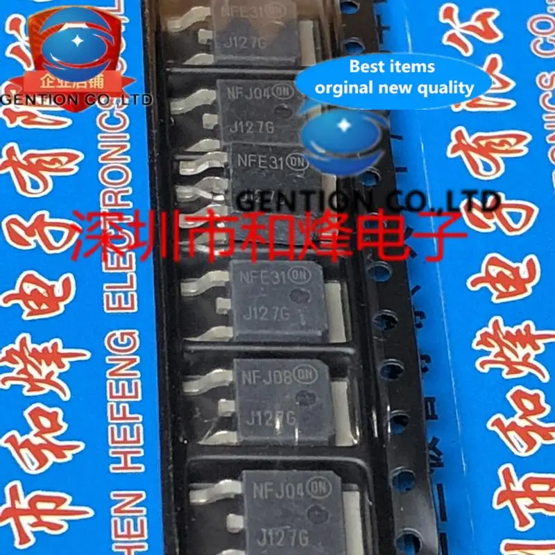10PCS J127G MJD127T4G TO-252   in sotck 100% new and original
