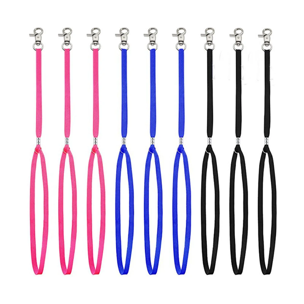 Soild Color Pet Grooming Loops Dog Nylon Restraint Noose Cat Noose Loop Lock Clip Rope Cat Safety Fixed Harness Dog Accessories