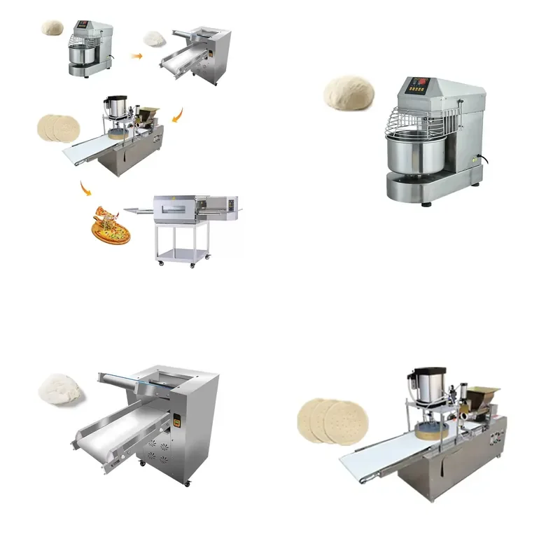 

SFW Certificate High Efficiency Naan Forming Making Machine Fully Automatic Frozen Pizza Production Line Commercial Equipment