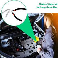 A80X-Electrical Disconnect Pliers, Fuel Line Petrol Clip Pipe Pliers, Car Hose Disconnect Tools For Push Tab Style Plugs