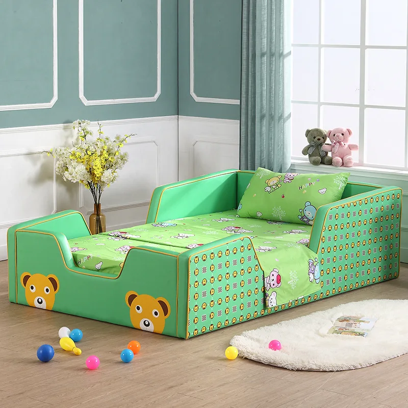 Children\'s furniture bed boy\'s solid wood child single youth bed 2 meter bed