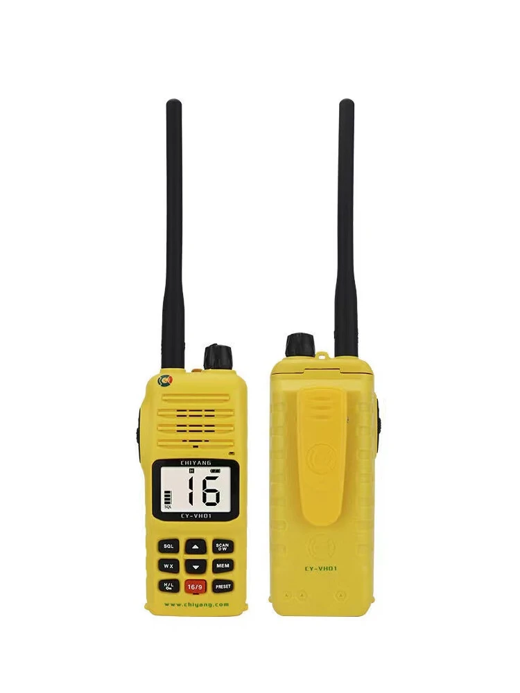 

Chiyang ship's VHF walkie talkie CY-VH01 two-way radio handheld ship inspection belt CCS