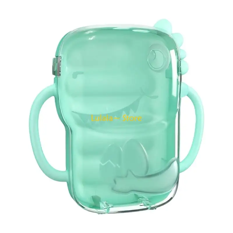 Y4QA Children's Cartoon Drink Holder Dinosaur Protects Hands From Hot Liquids