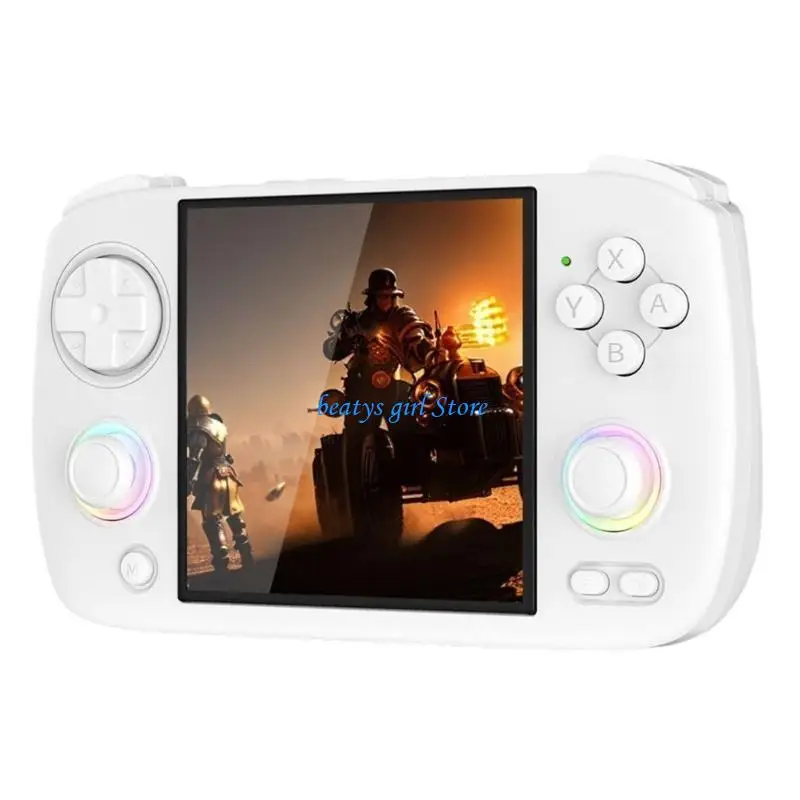 

C7AB Portable Handheld Game Consoles with 3.95inch Display & 64GB Storage ABS Game System Upgrades for Retro Gaming