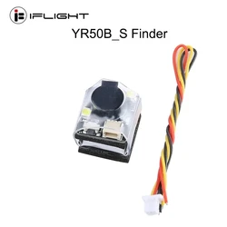 IFlight YR50B_S Finder Buzzer 100dB BB Ring LED Light Alarm 100 Decibels Programmable BF F7 for FPV Quadcopter and RC Airplane