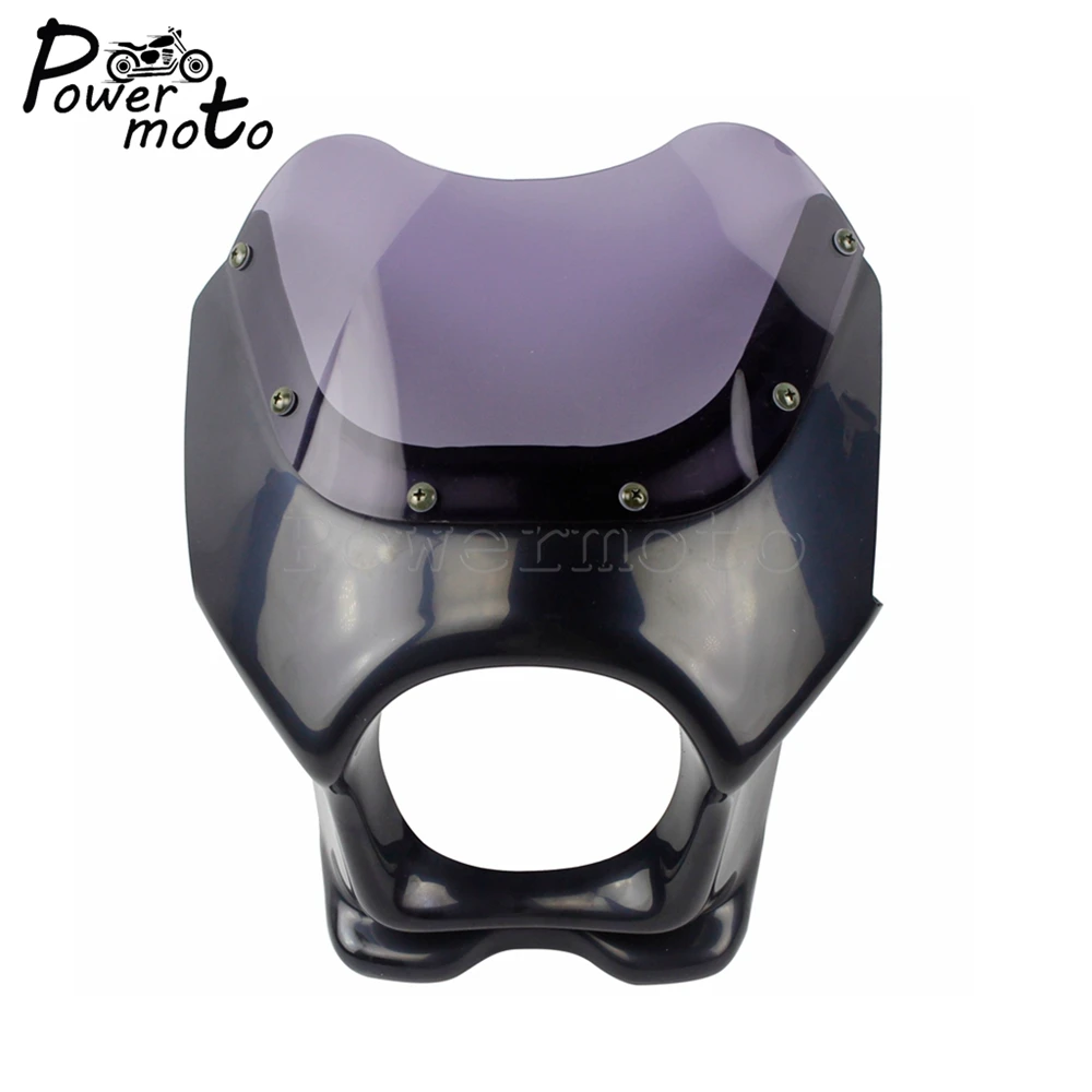 Cafe Racer Headlamp Cowl Cover For Honda CB DAX ST NSR CD Benri 50 90 125 FTR 223 250 Yamaha YB50 TW 200 225 Headlight Fairing