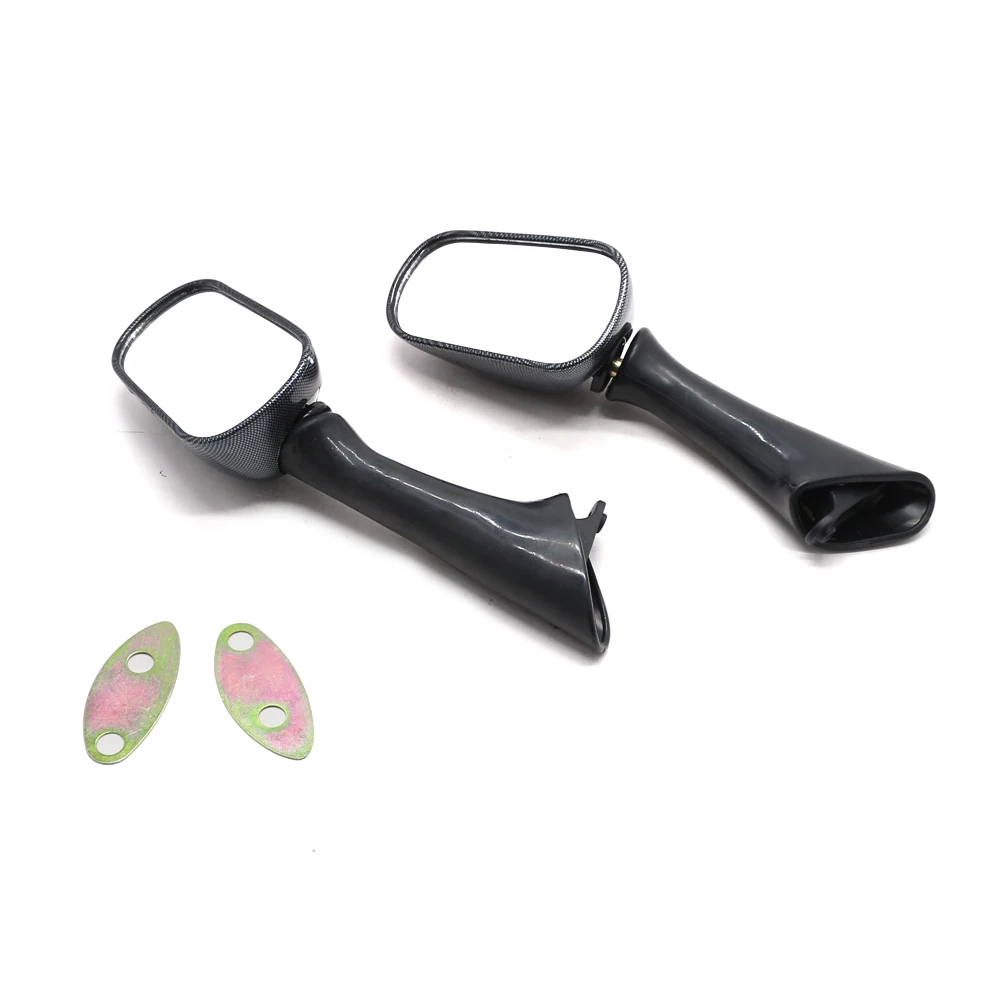 Black Carbon Rearview Mirrors For Hond CBR 600 F2 F3 1991-1998 / CBR 900RR 1993-1997 94 95 96