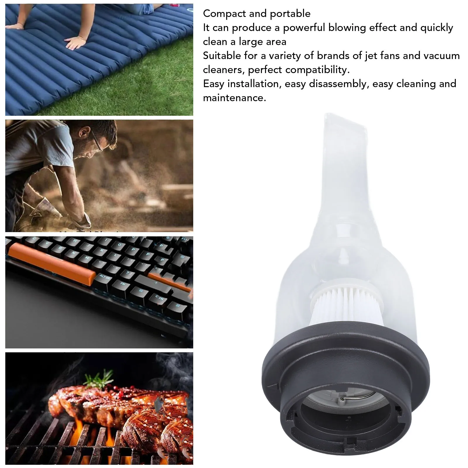 Electric Air Duster Nozzle Pla - Power Tools Keyboard Manager recension och pris