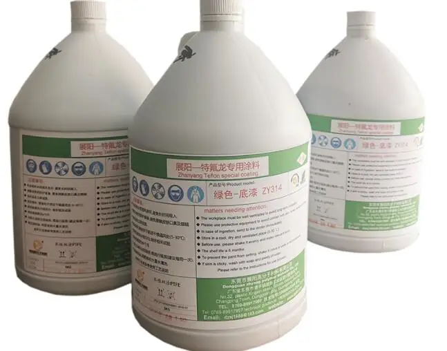 Imagem -04 - Teflon Cor Verde 1l 500g Base Mais 500gcoat Revestimento de Dupla Camada à Base de Água de Alta Temperatura e Resistente à Corrosão