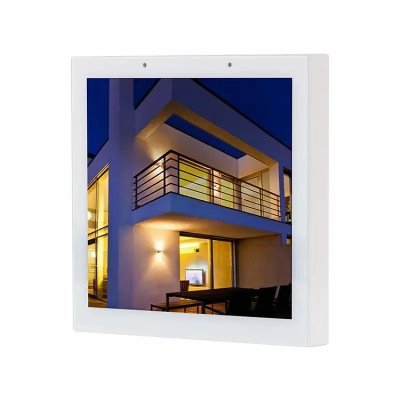 2025Newset 2024 Rectangular 4 Inch Wireless Smart Home Kit Wifi Home Security System With Tuya Smart Home App White