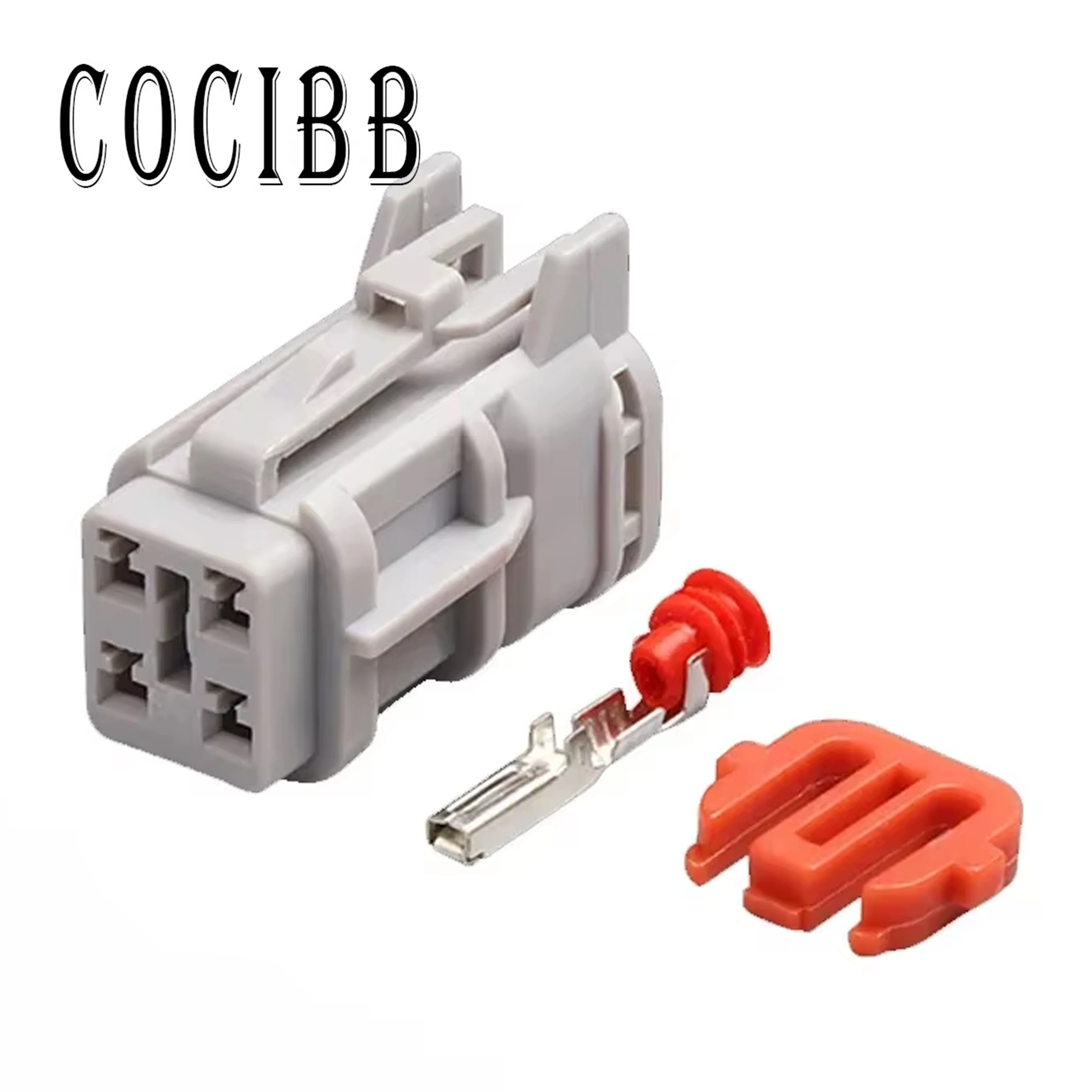 

1 Set 4 Pin Ket SWP Style Automotive Waterproof Automotive Connector Car Male Female Plug Socket 7222-7444-40 7123-7444-40