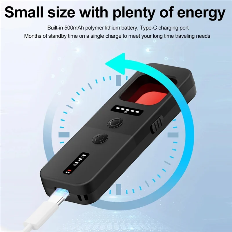 

Daily Sale 5 Levels Sensitivity RF Wireless Signal Scanner GSM Bug Finder For Hotel