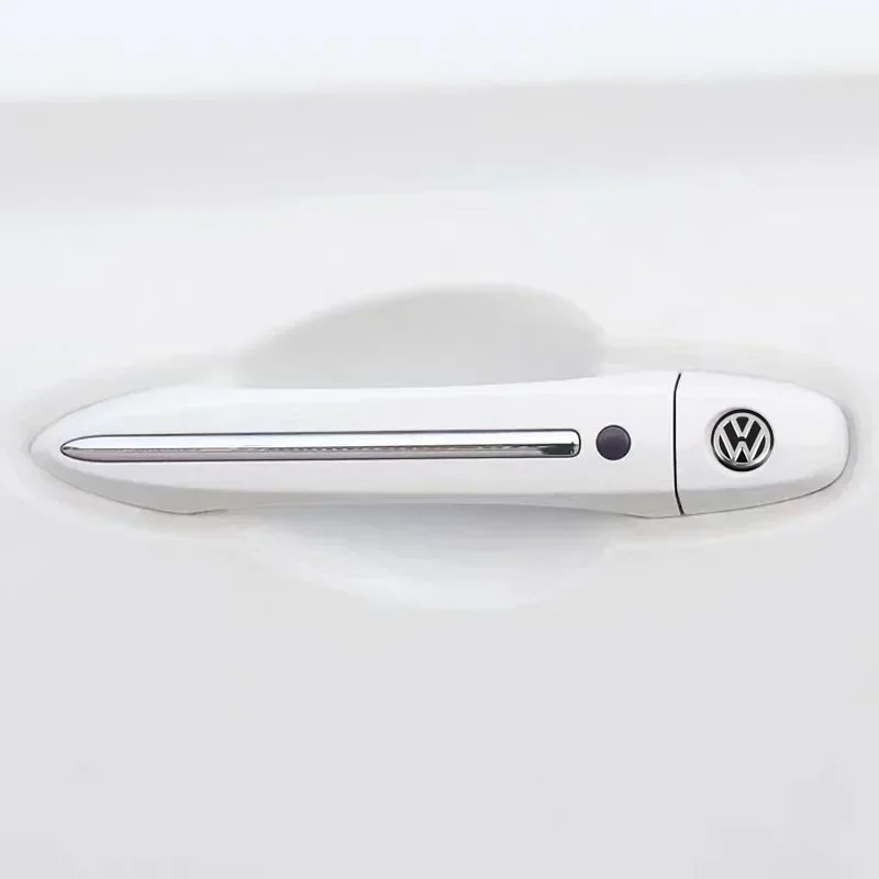 14mm Car Key Emblem Stickers Auto Control Key Logo Accessories For Volkswagen R Golf 4 Motion Polo Touran TSI TDI R32 MK4 GTI