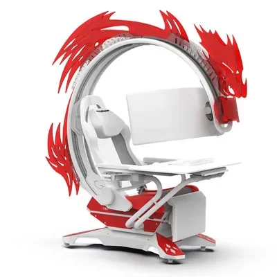 Electric boom structure zero gravity adjustment - calf plate lift - RGB - wireless charging