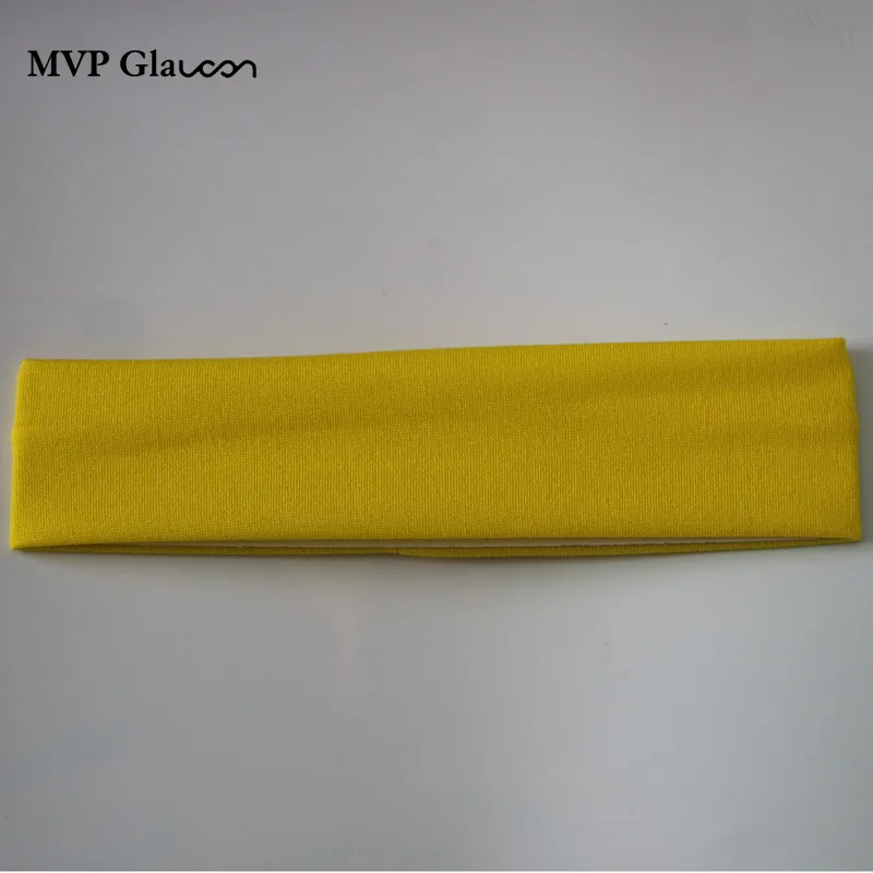 Sports Yoga Headbands Fashion Soft Elastic Sweatband Solid Yoga Stretchy Headband for Women Bandanas Hairband