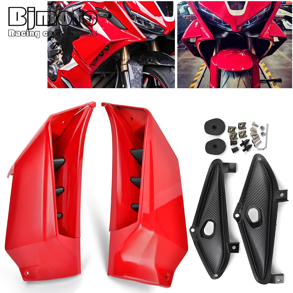 

For Honda CBR650R 2023 CBR 650R CBR-650R 650 R Air Deflector Wing 2019 2020 2021 2022 Front Fairing Aerodynamic Winglets