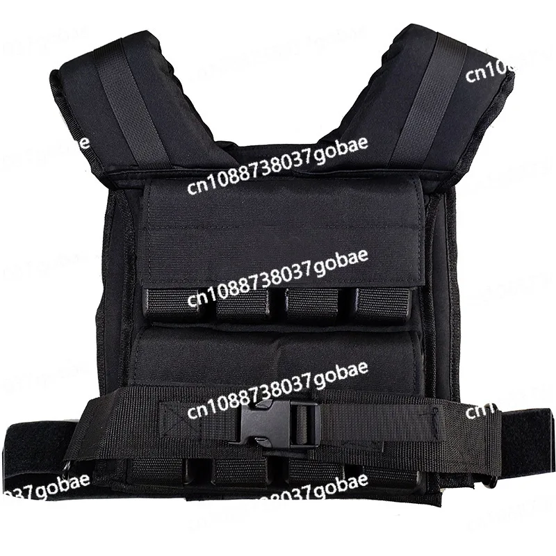 Adjustable weight iron block vest steel plate lead block clothing sandbag