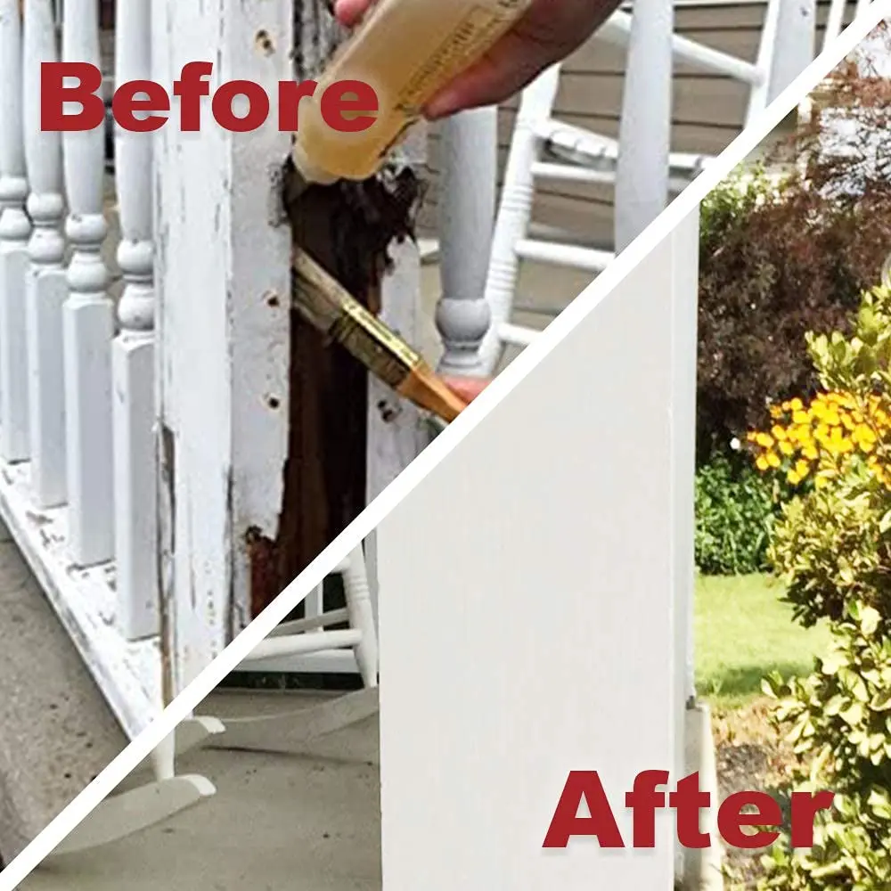 طقم معجون إيبوكسي لإصلاح الخشب ومجموعة تثبيت الخشب، PC-Woody 96 أونصة وPC-Petrifier 1 جالون-2025 جديد