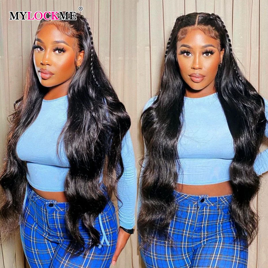 13x4 13x6 Wig Body Wave Brazilian HD Lace Front Human Hair Glueless Wig Pre Plucked 4x4 Transparent Lace Closure Wigs For Women