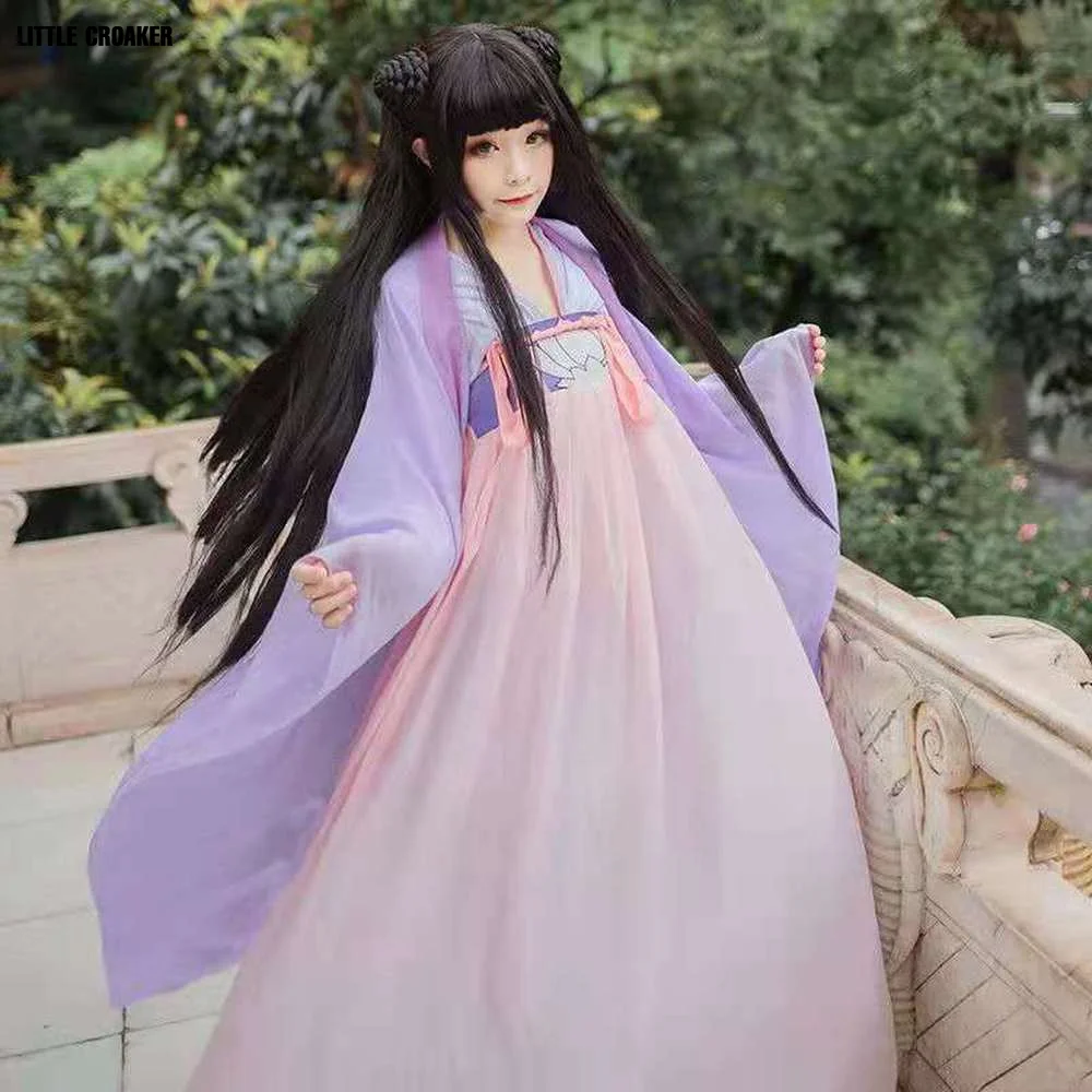 Anime Mo Dao Zu Shi Jiang Yan Li Cosplay Grandmaster of Demonic Cultivation Halloween Costumes Women Accessories Wigs and Fan