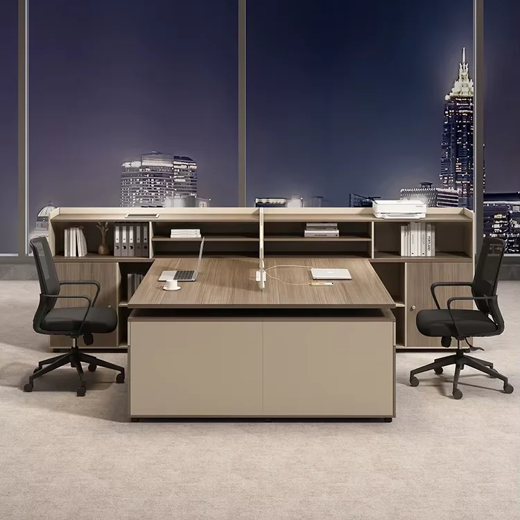 

Современный простой офисный компьютерный стол на шесть человек с перегородками, деревянный, для финансового персонала, комплект столов и стульев для сотрудников