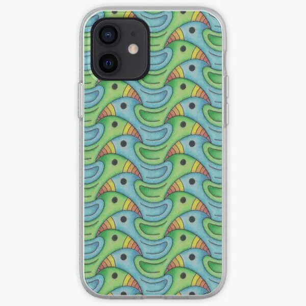 Toucan Tessellation Iphone Tough Case  Phone Case Customizable for iPhone 11 12 13 14 Pro Max Mini 6 6S 7 8 Plus X XS XR Max