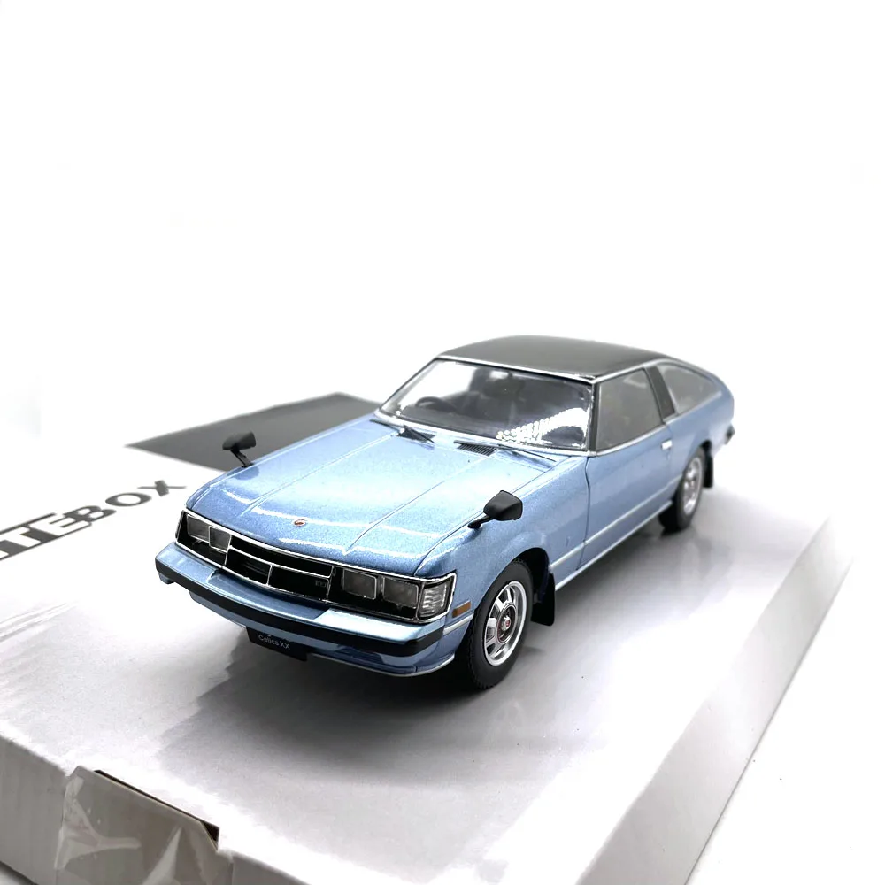 1/24 Scale Die-Cast Model Car Celica XX Blue 2 Door Open Birthday Gift Toy Scene Decoration New in Box