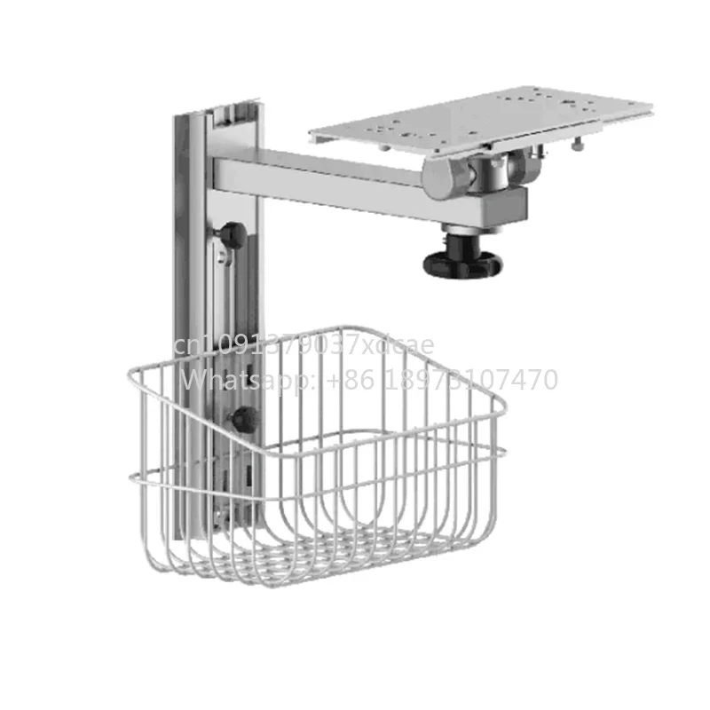 2026 New Rack For Monitor Vital Sign Aluminum Alloy Wall Mount For Vital Sign Monitor Patienting Monitor
