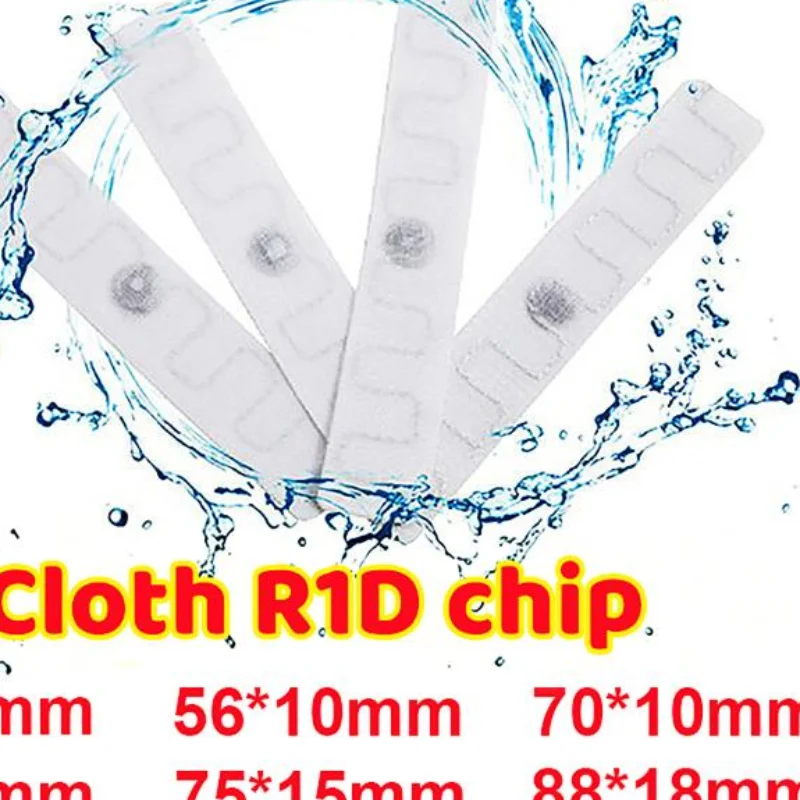 

Heat Resistant RFID UHF Tags Laundry Stickers 5Pcs Washable Adhesive for Everyday Use