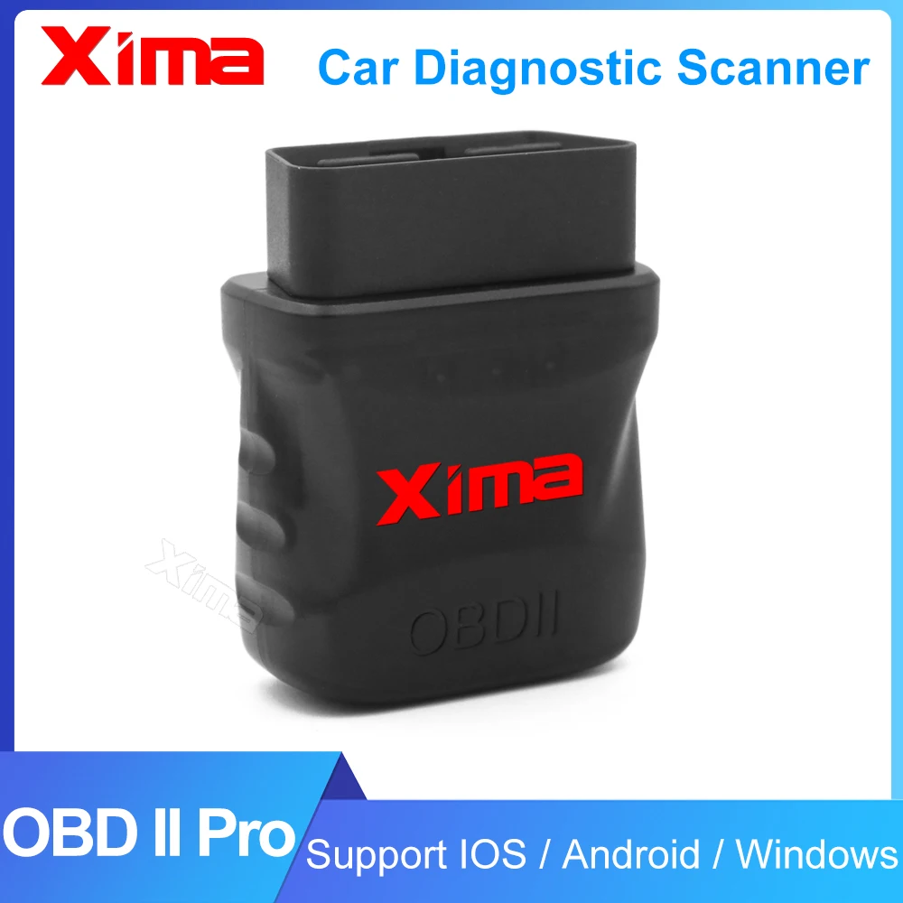 XIMA Car OBDII OBD2 /3 ELM327 V1.5 CAN BUS Check Engine Car Auto Diagnostic Scanner Tool Interface Adapter For Android IOS Radio