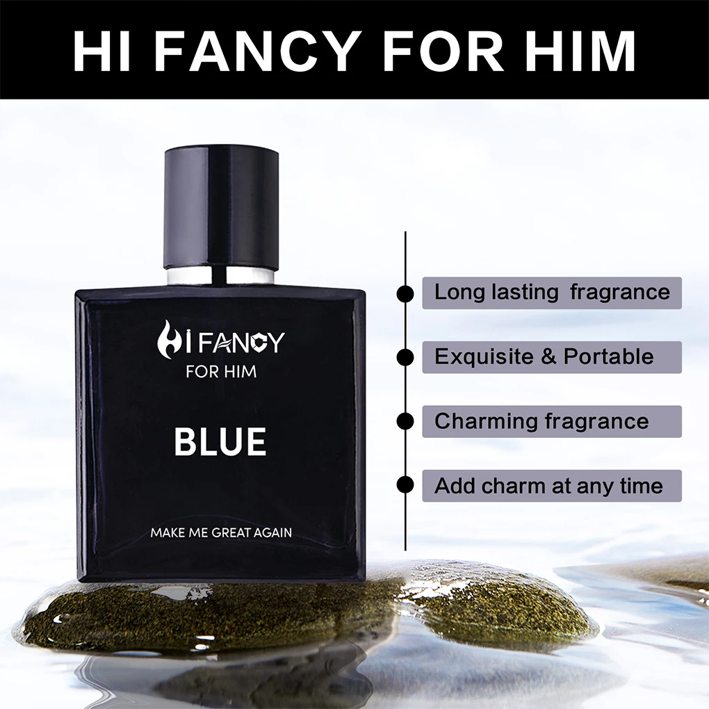 Hi.Fancy 50ML Perfume Unisex fragancia duradera encanto colonia feromonas atraen el sexo opuesto fragancia ligera regalos