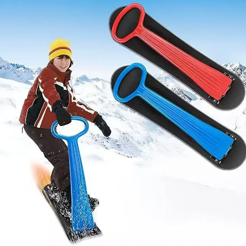 

Snowboard Ski Car Outdoor Adult Children's Single-Sided Folding Snowboard Skiing Single-Sided Skiing Supplies Sleigh